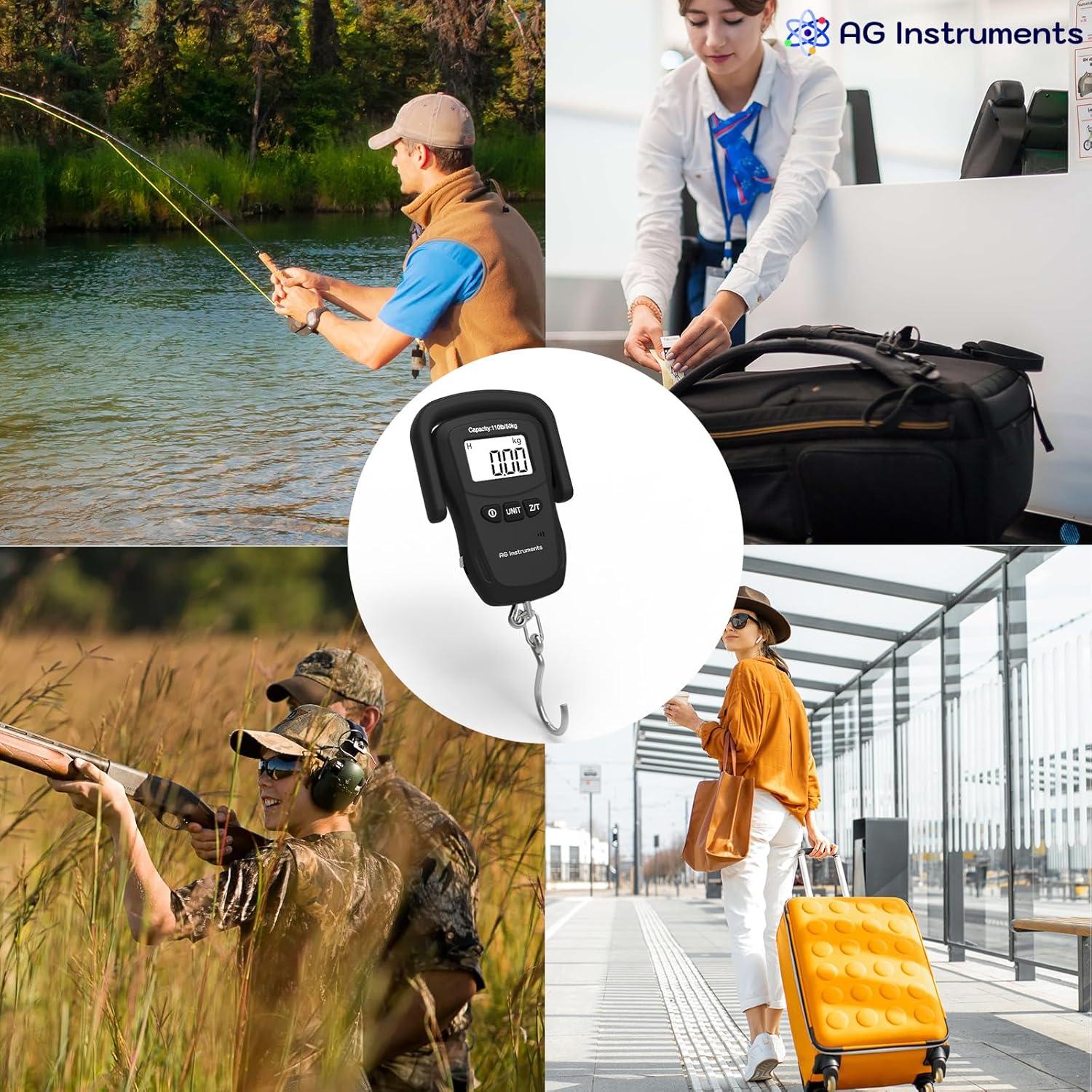 Báscula Digital Colgante AG Instruments 50kg x 45g Precisión