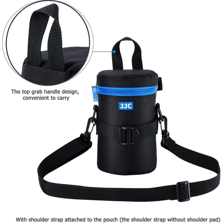 Funda de Lente Deluxe JJC LP3II para Lentes SLR hasta 80x155mm
