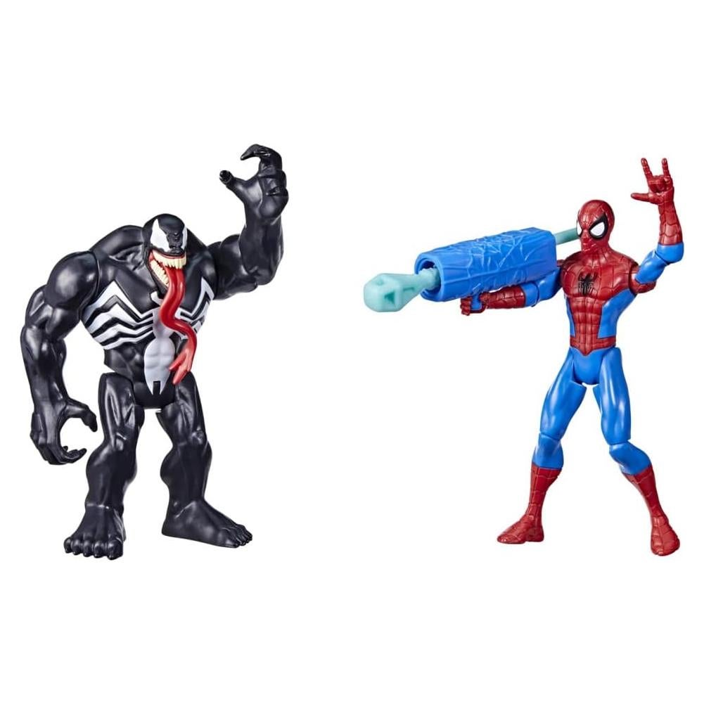 Paquete de Figuras de Acción Spider-Man vs Venom 15 cm Hasbro