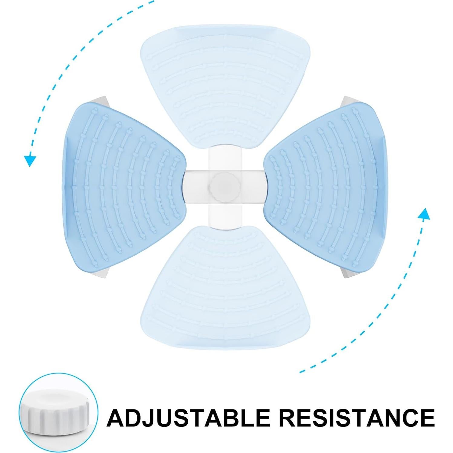 Máquina de Torsión de Cintura Zieuyend Azul con Banda de Resistencia