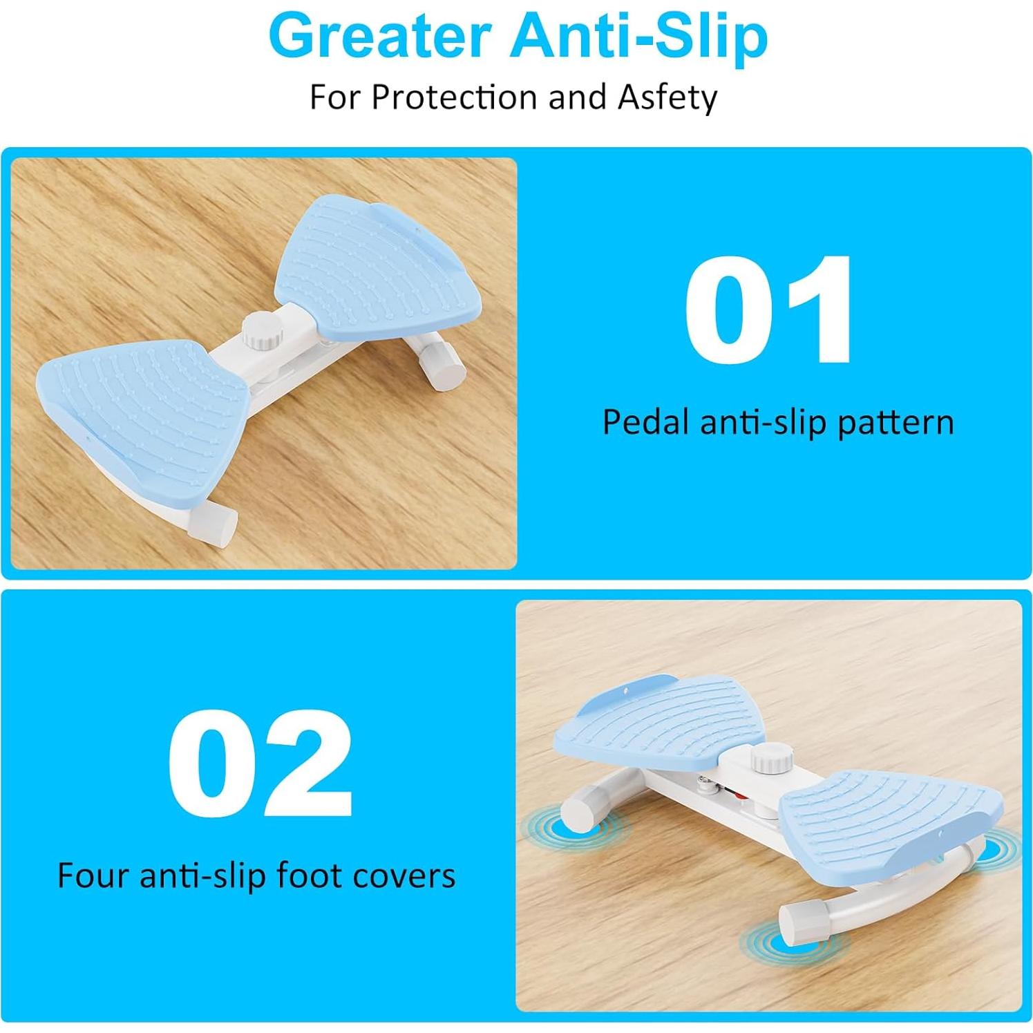 Máquina de Torsión de Cintura Zieuyend Azul con Banda de Resistencia