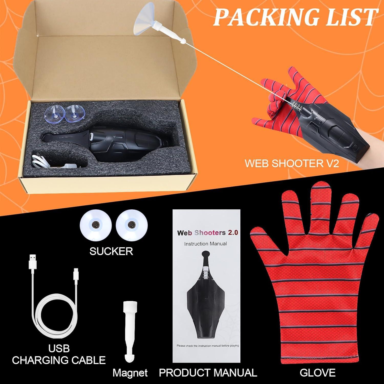 Lanzador de Telarañas Lumhew V2 - Juguete Educativo para Niños