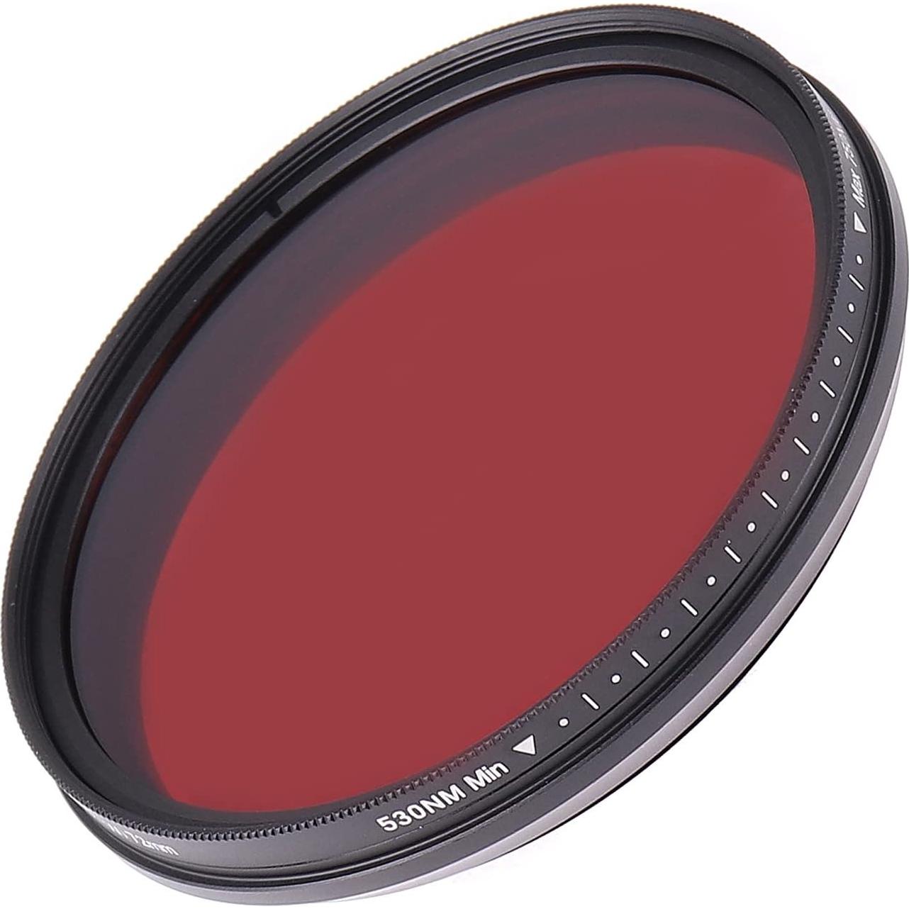 Filtro Infrarrojo Ajustable Foto4easy 43mm para Cámara DSLR