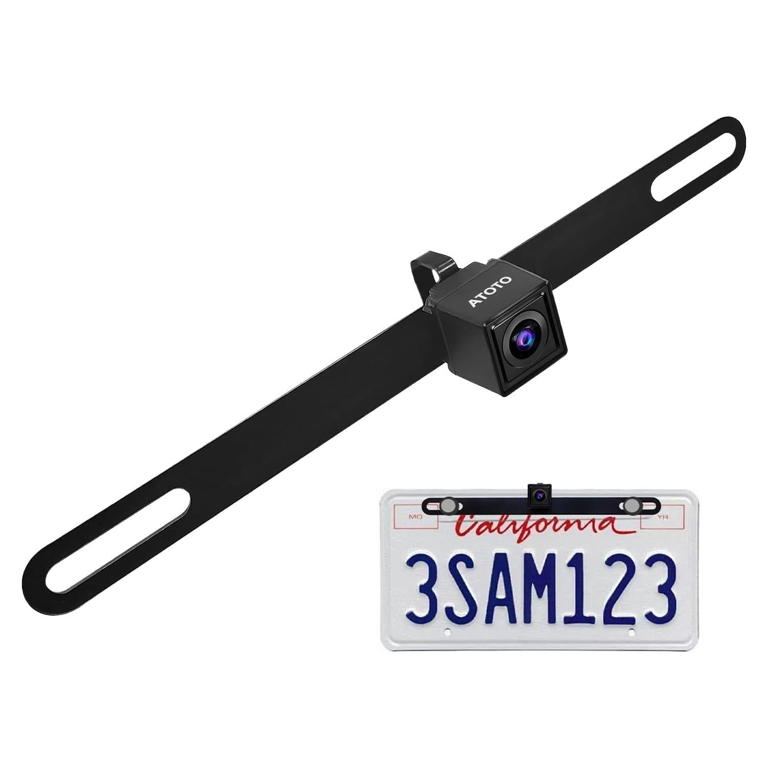 AC-HD02LR 720P HD Backup Camera with Live Rear View,150º Wide-Angle,Night Vision, IP67 Waterproof,Only Compatible with A5, A6, F7, S8, X10 Series