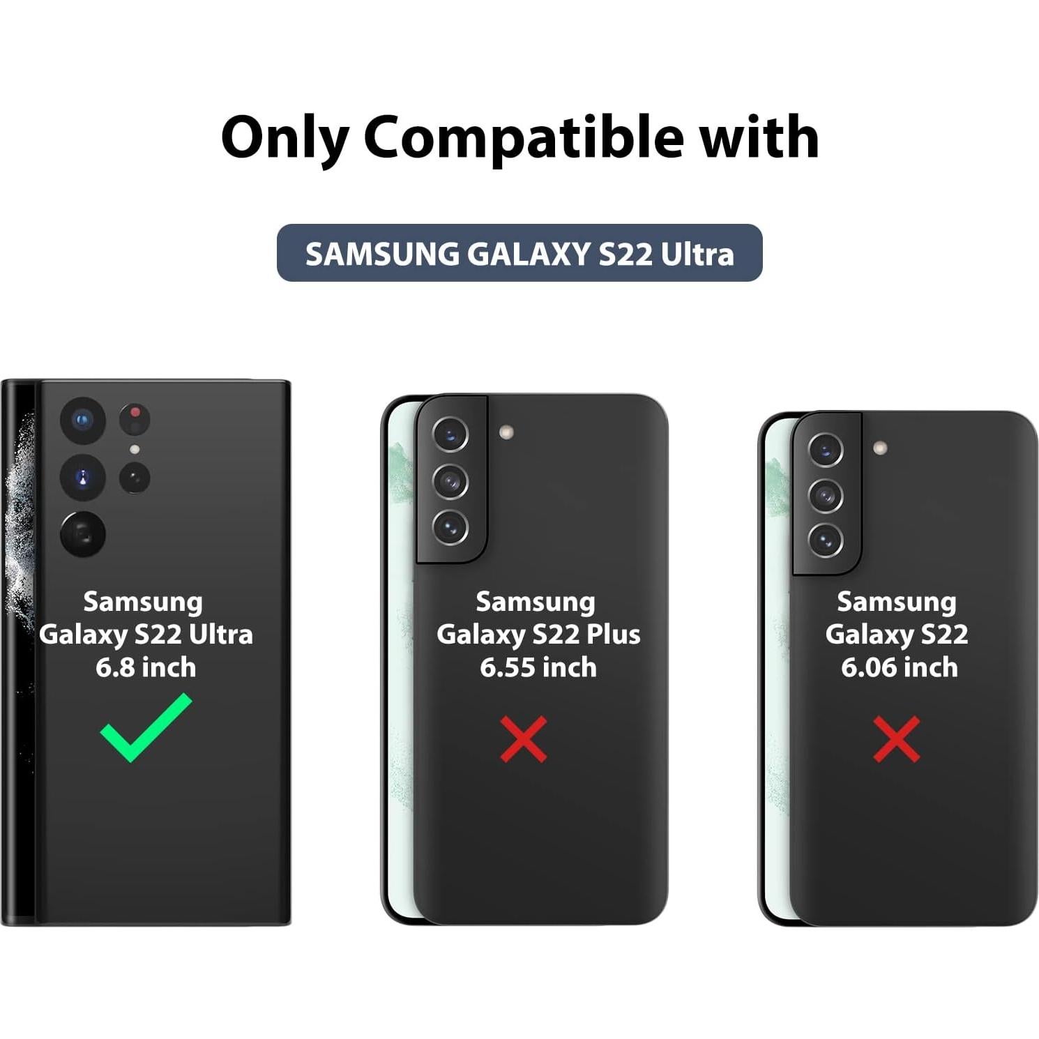 Funda de Cartera Nillkin para Samsung Galaxy S22 Ultra 2022