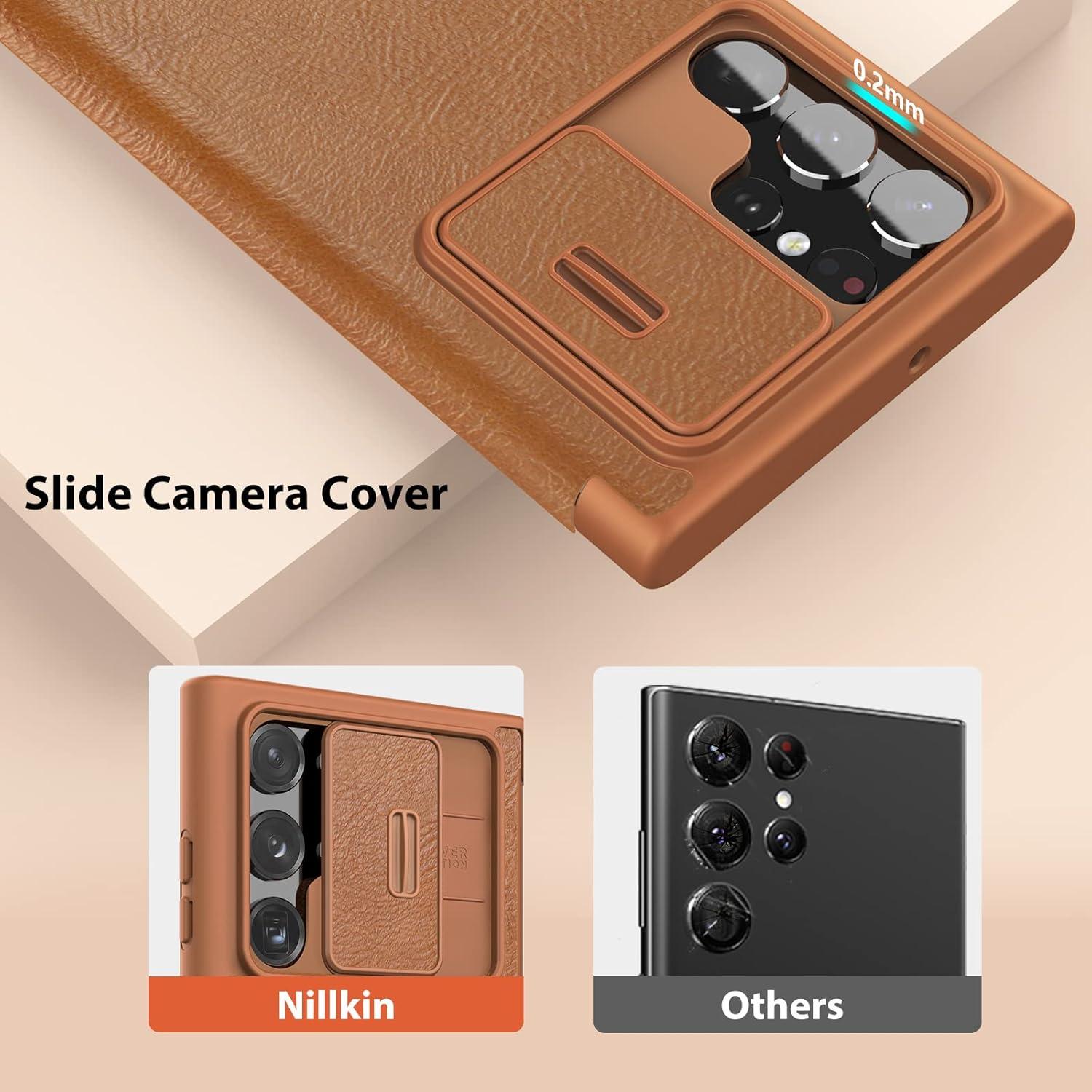 Funda de Cartera Nillkin para Samsung Galaxy S22 Ultra 2022