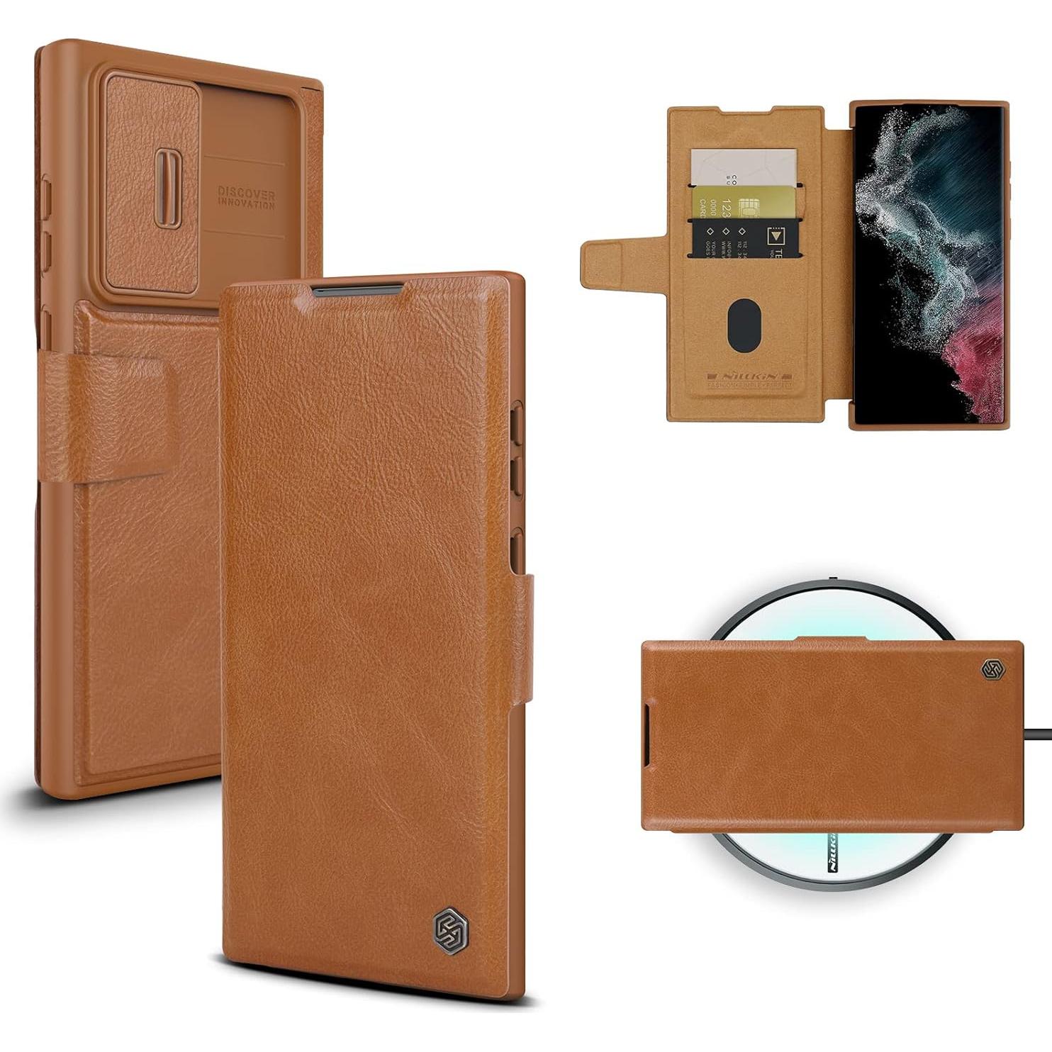 Funda de Cartera Nillkin para Samsung Galaxy S22 Ultra 2022