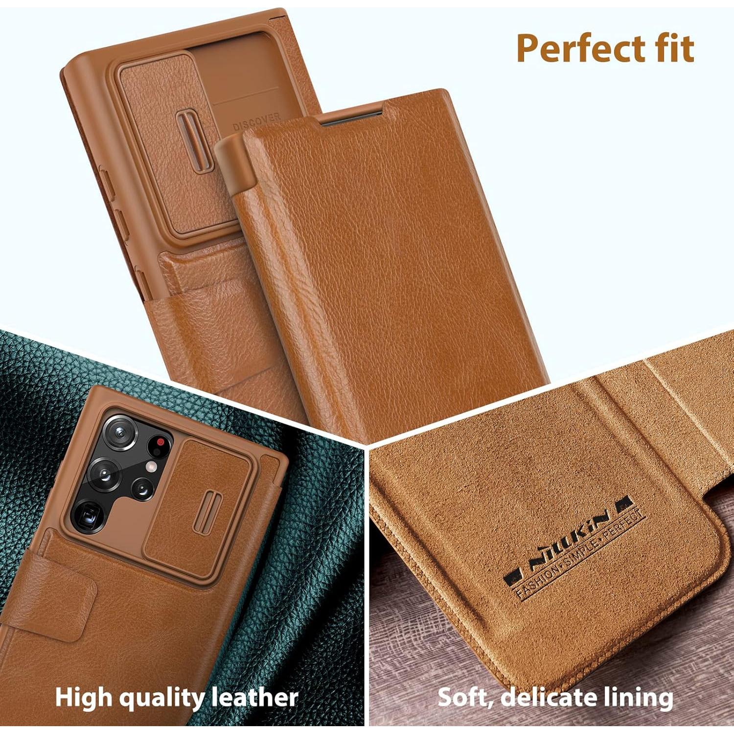 Funda de Cartera Nillkin para Samsung Galaxy S22 Ultra 2022