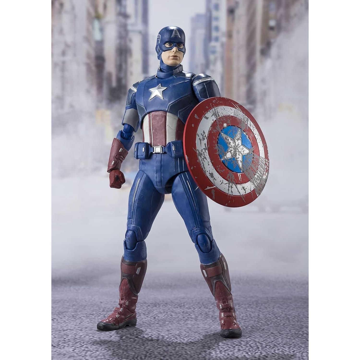Figura de Acción Capitán América Bandai S.H.Figuarts 15cm
