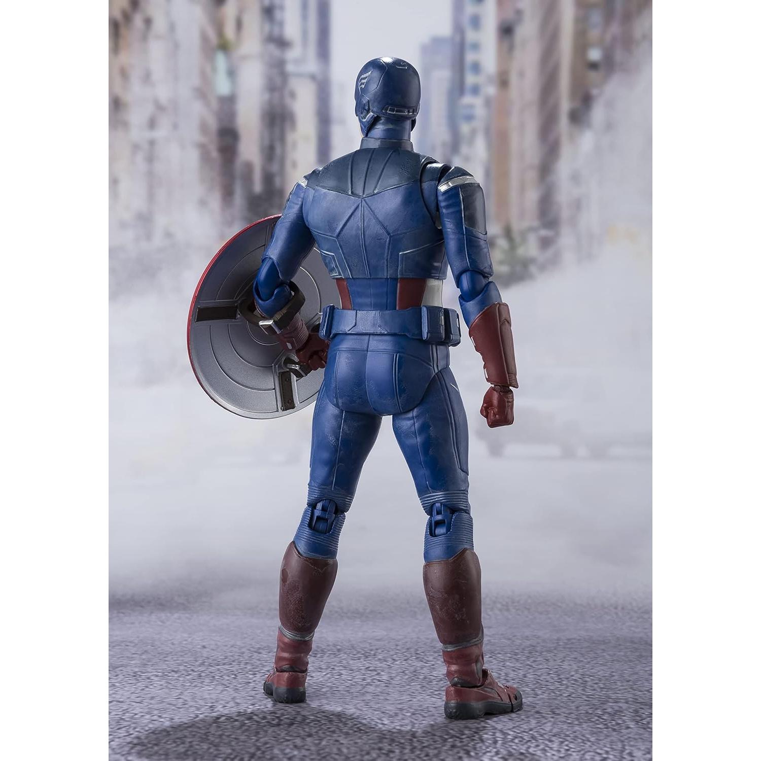 Figura de Acción Capitán América Bandai S.H.Figuarts 15cm