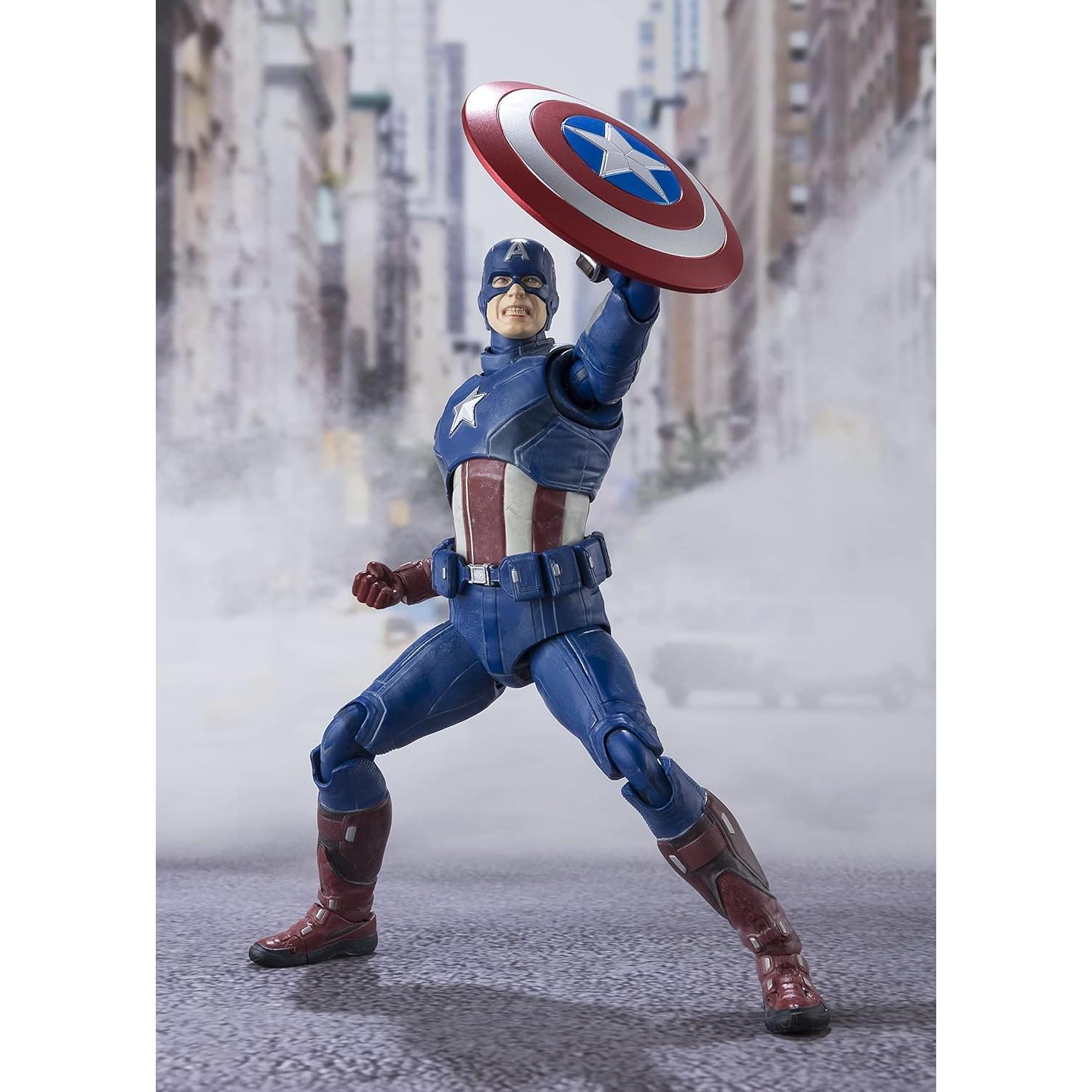 Figura de Acción Capitán América Bandai S.H.Figuarts 15cm