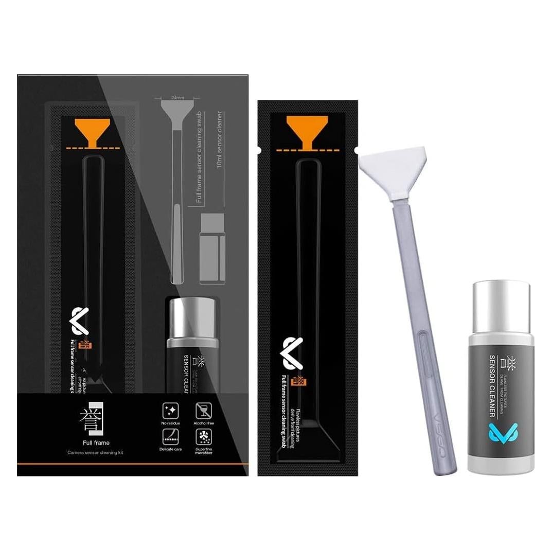 Kit de Limpieza de Cámara VSGO VS-S03E 12 Piezas para Sensor