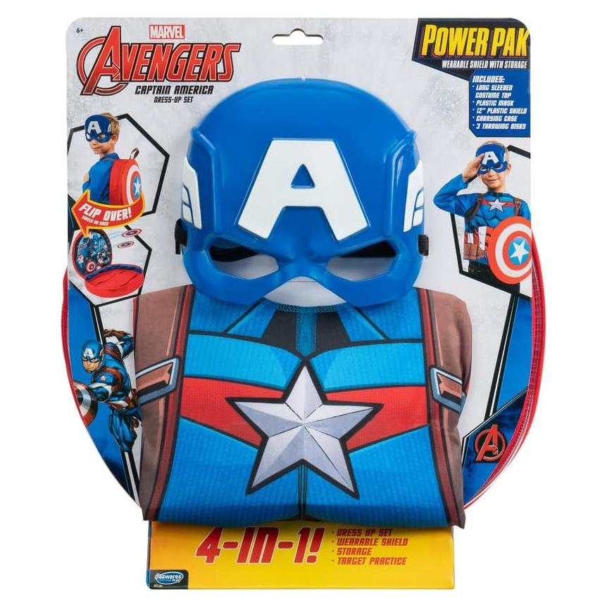 Paquete de Superpoderes Capitán América Marvel - Mochila 30.48 cm