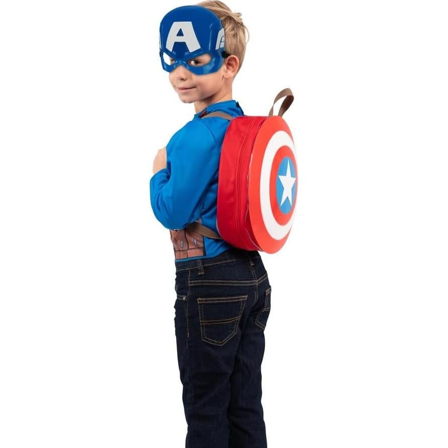 Paquete de Superpoderes Capitán América Marvel - Mochila 30.48 cm