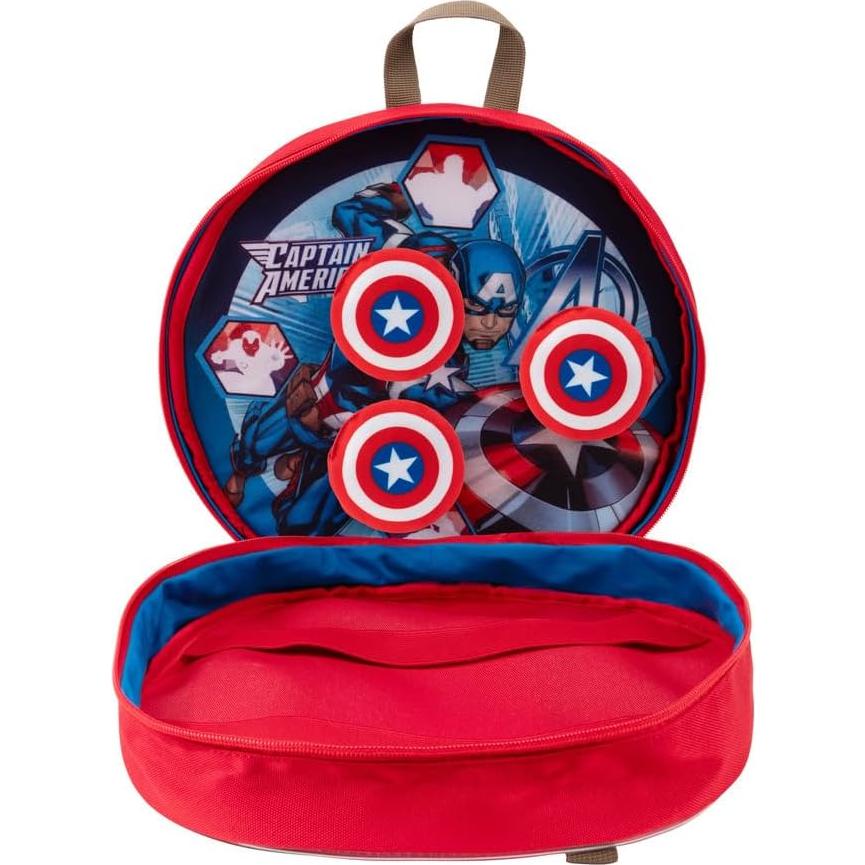 Paquete de Superpoderes Capitán América Marvel - Mochila 30.48 cm