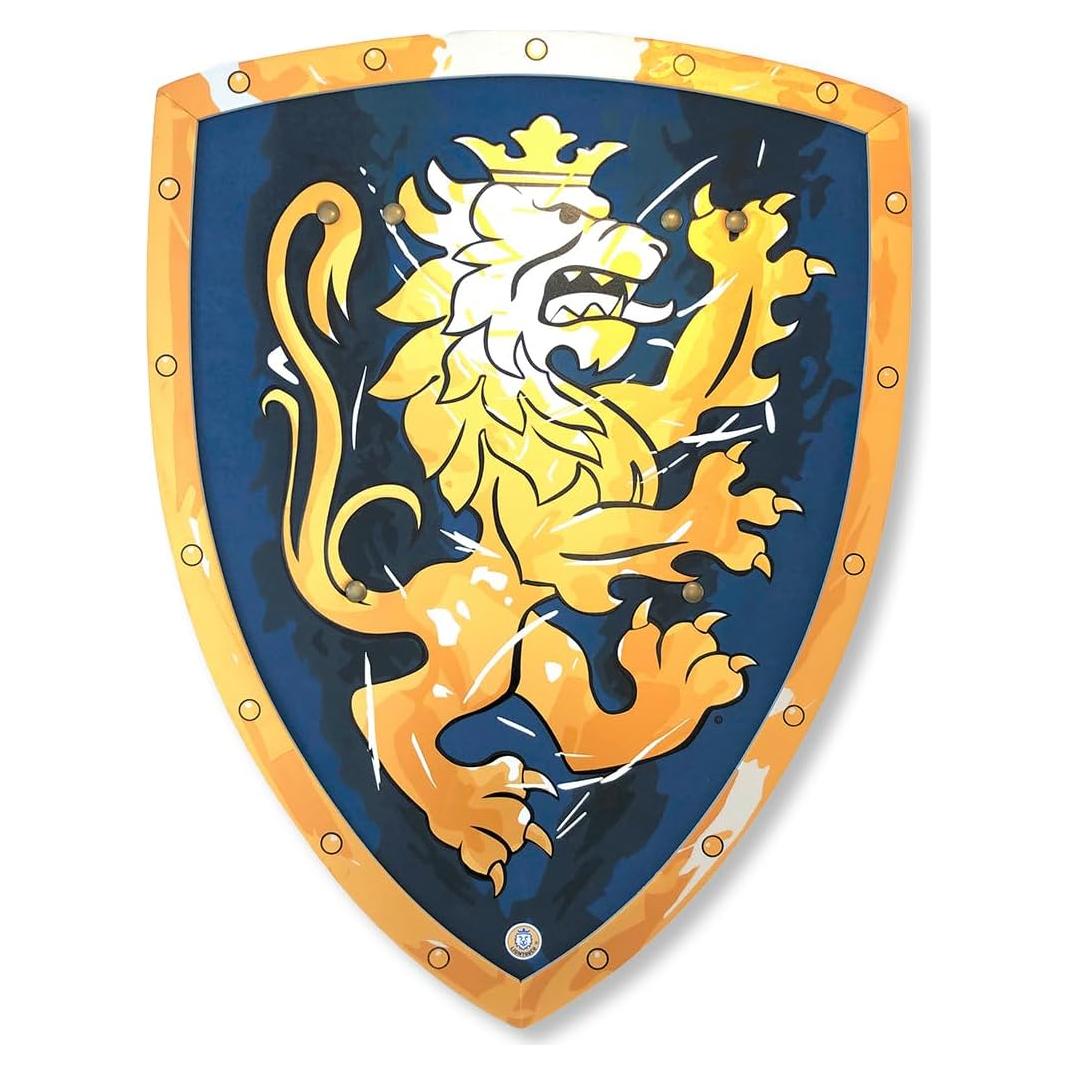 Escudo Noble Caballero Liontouch Azul Grande 44.9 x 35.1 cm