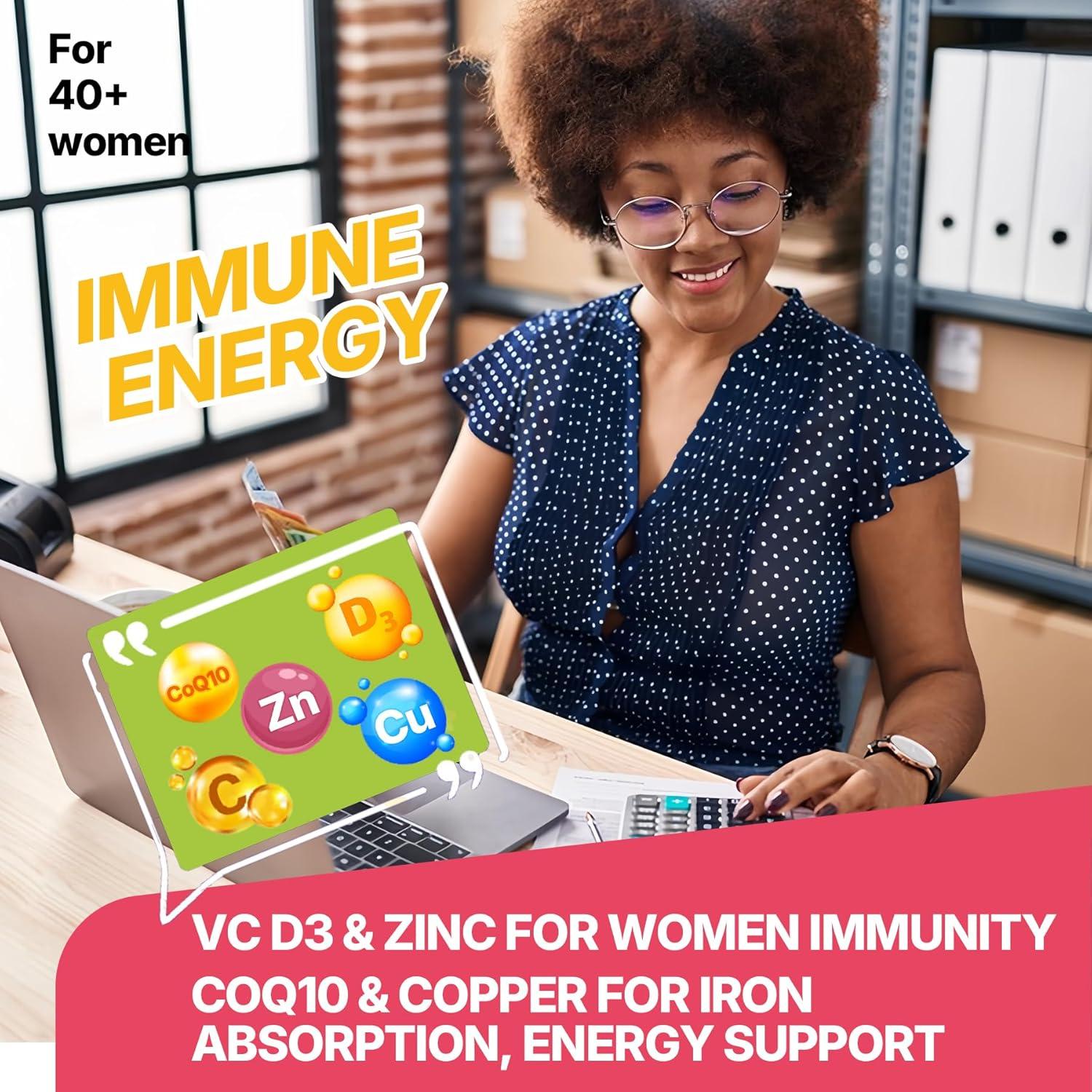 Gomitas Liposomales Vitamina C 1000mg D3 5000UI Zinc 60u