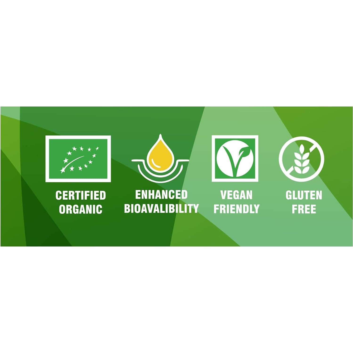 Cápsulas de Ajo Verde Orgánico Pharmakon 120 Unidades