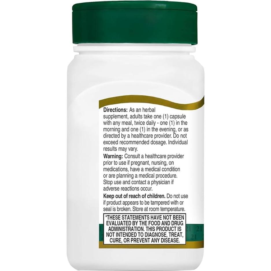 Extracto de Ginkgo Biloba Siglo 21 - 60 Cápsulas Veganas