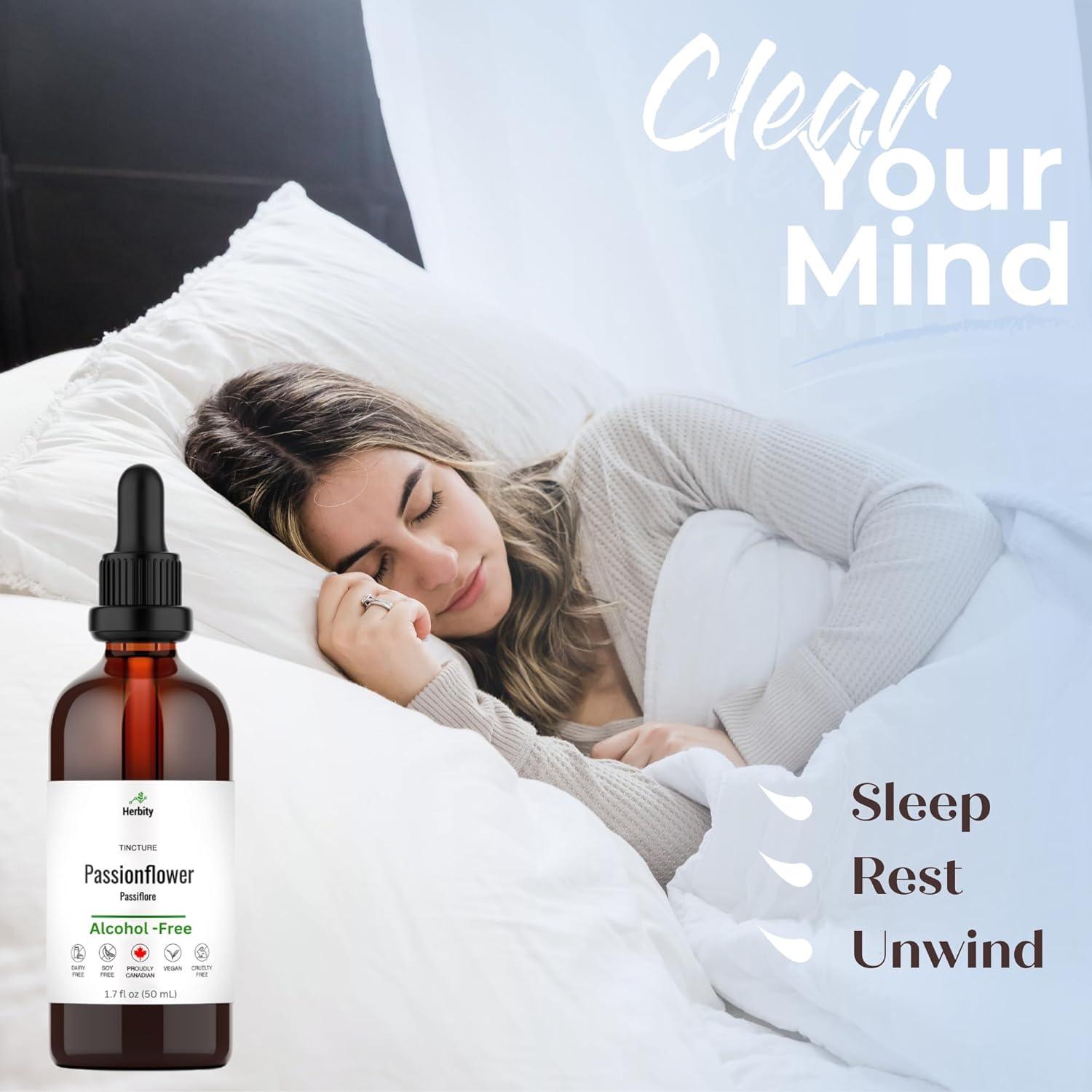 Tintura de Flor de Pasión Herbity 50 ml - Sin Alcohol, Vegana