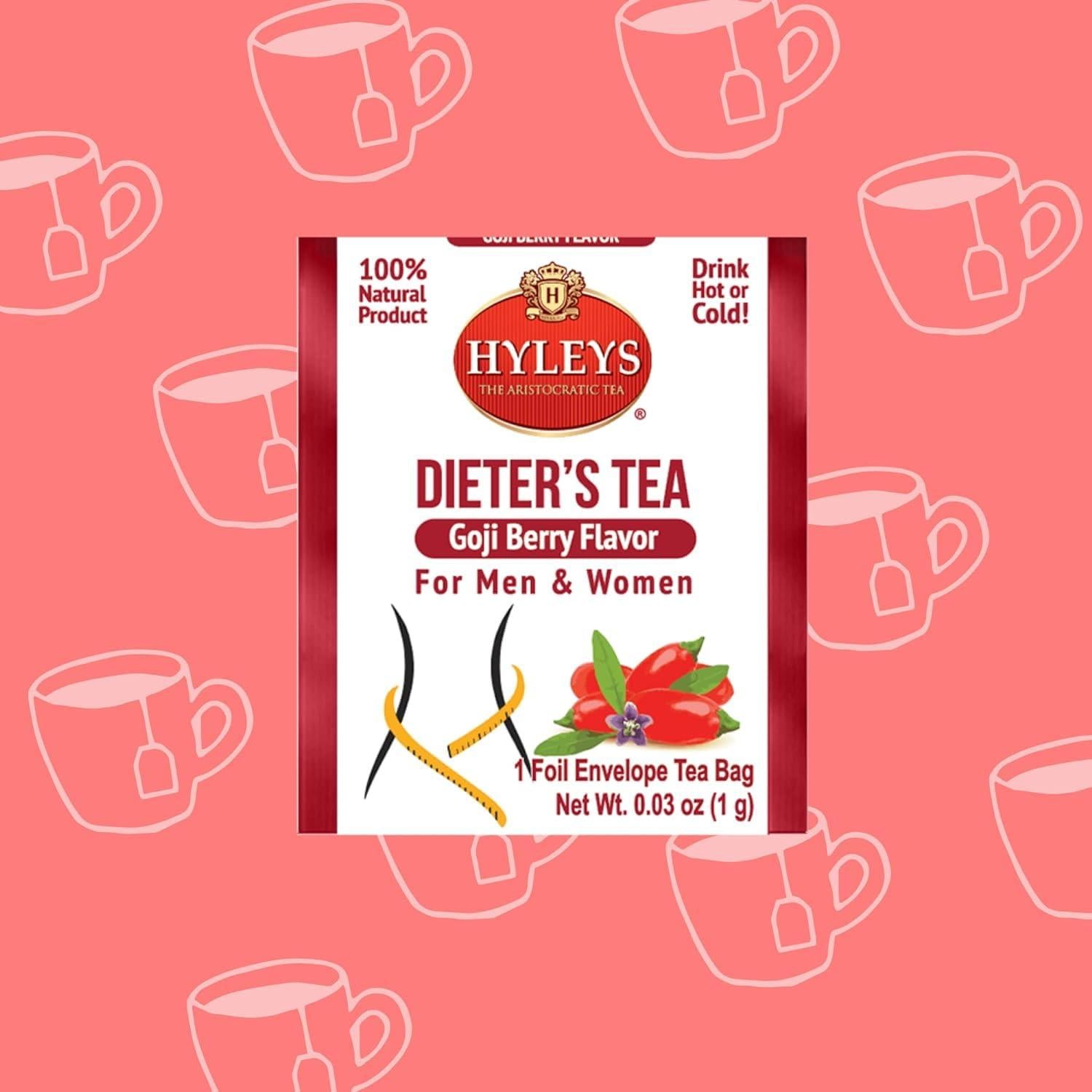 Té Detox para Dieta Hyleys Sabor Acai Berry - 336 Bolsitas