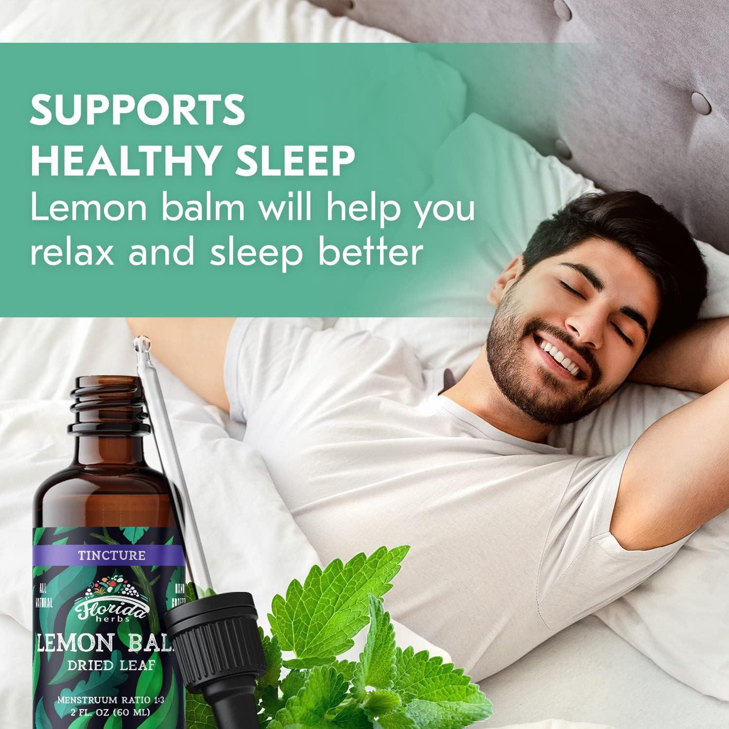 Tintura de Melisa Orgánica Florida Herbs 60 ml - Sin Alcohol