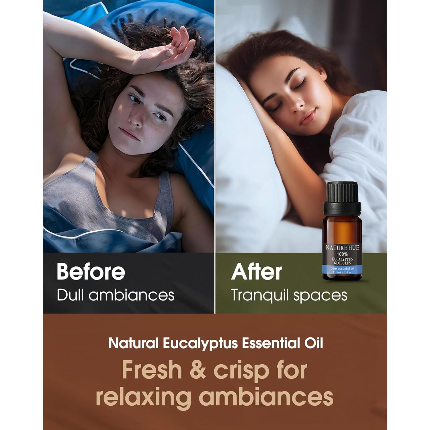 Aceite Esencial de Eucalipto Globulus Nature Hue 10 mL Puro