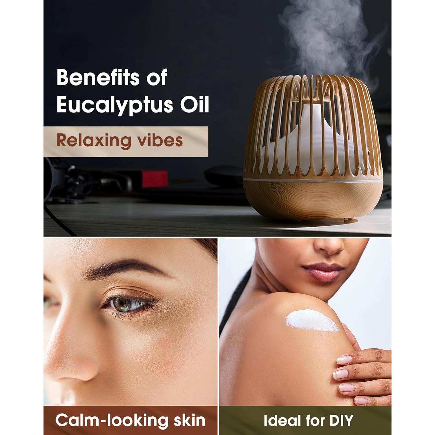 Aceite Esencial de Eucalipto Globulus Nature Hue 10 mL Puro