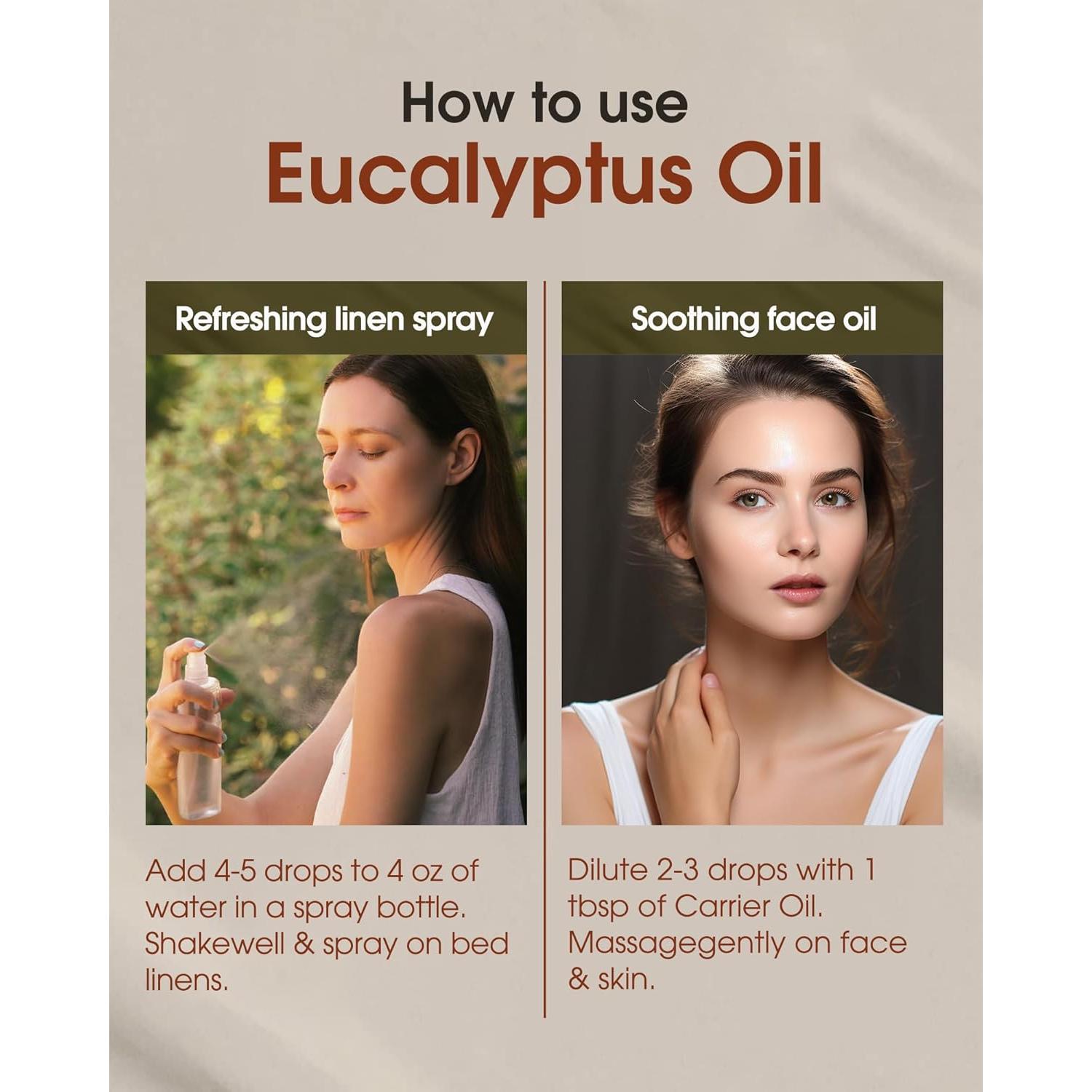 Aceite Esencial de Eucalipto Globulus Nature Hue 10 mL Puro