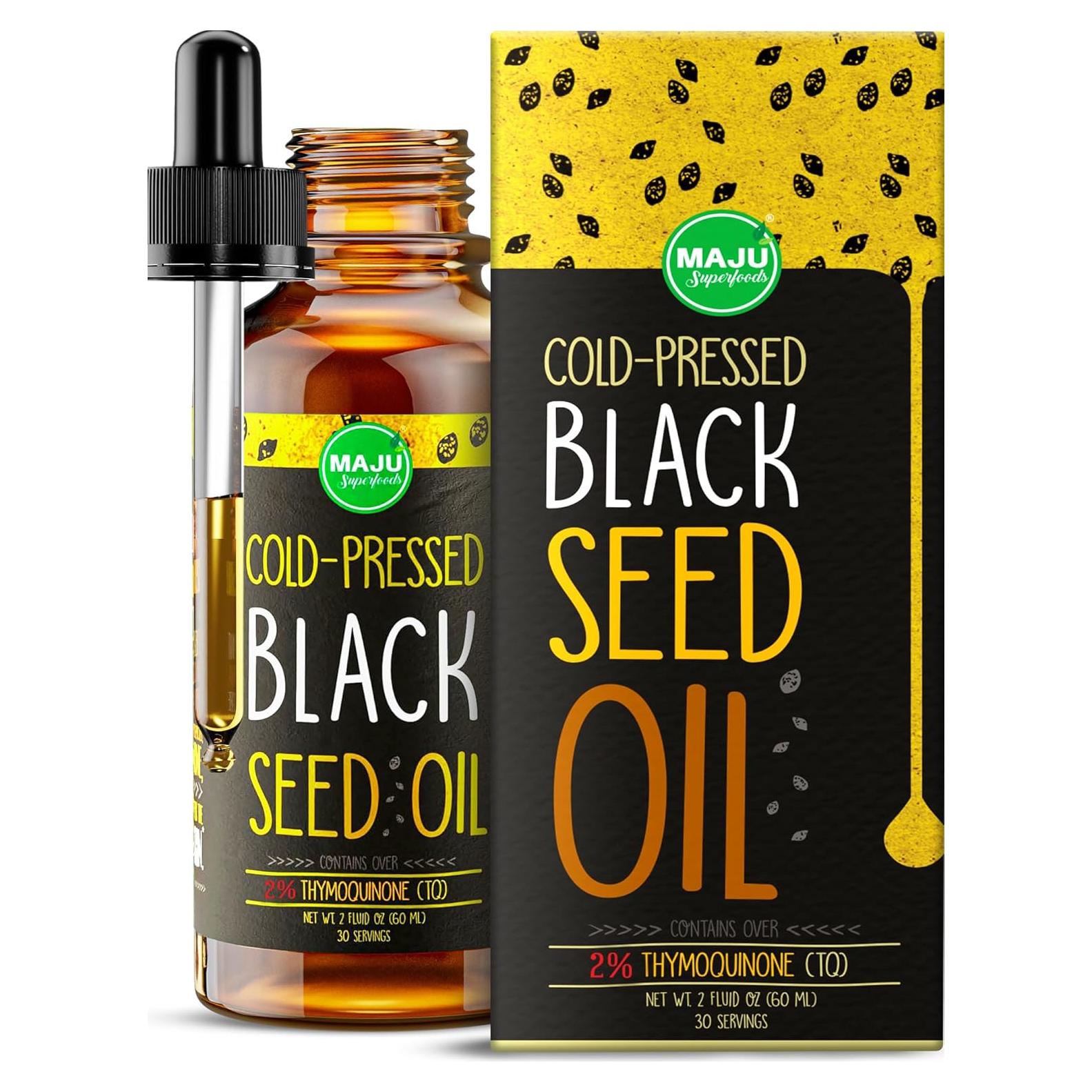Aceite de Semilla Negra Maju Superfoods 59 ml Prensado en Frío