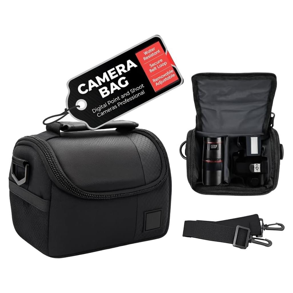 Bolsa de cámara pequeña acolchada Acuvar para DSLR y sin espejo