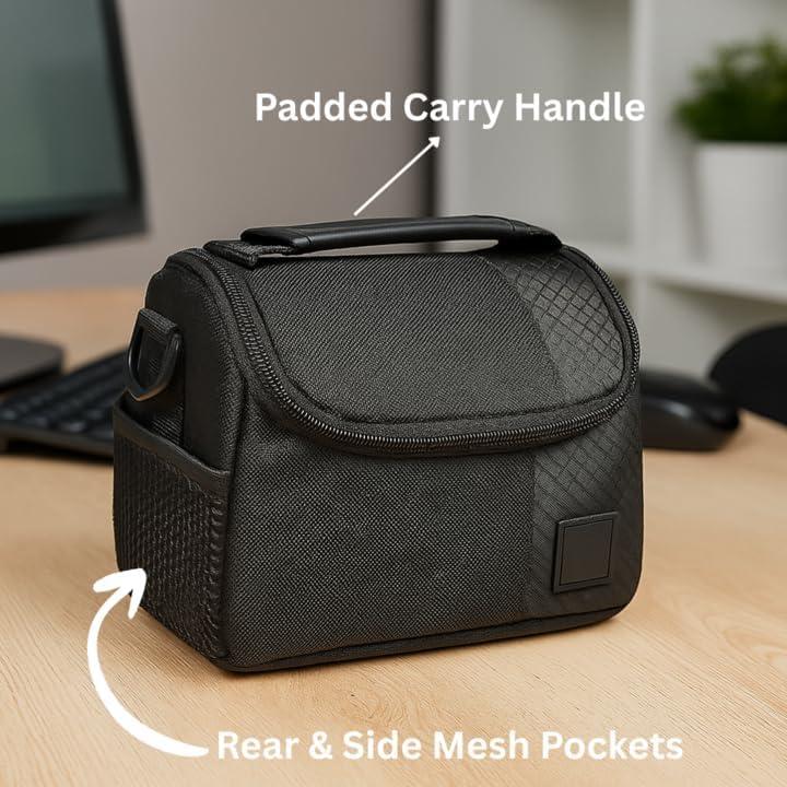 Bolsa de cámara pequeña acolchada Acuvar para DSLR y sin espejo