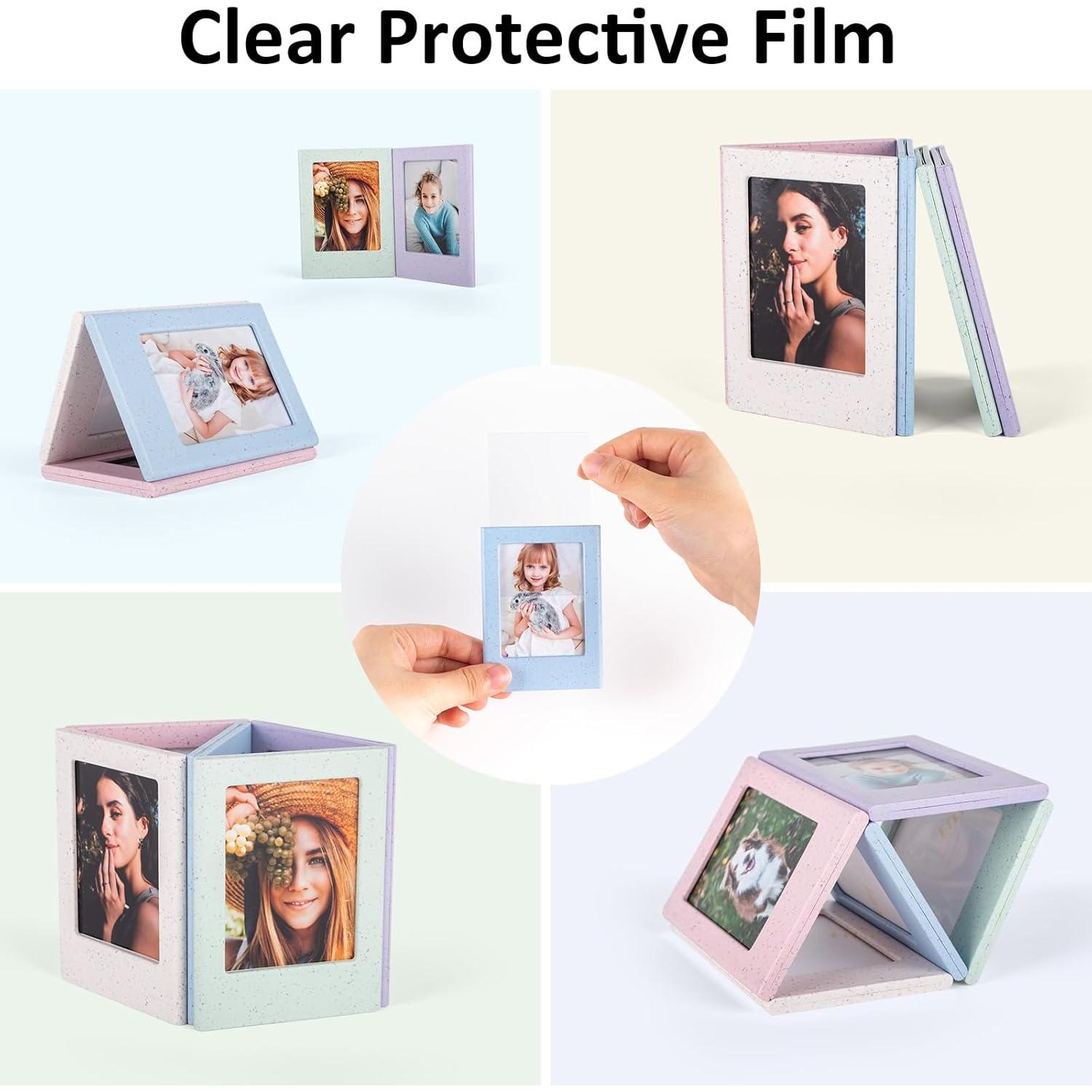 Juego de 5 Marcos Magnéticos para Fotos 2x3 HIYQIN Color Mixto