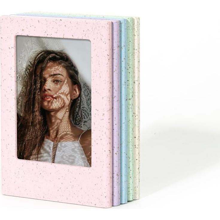 Juego de 5 Marcos Magnéticos para Fotos 2x3 HIYQIN Color Mixto