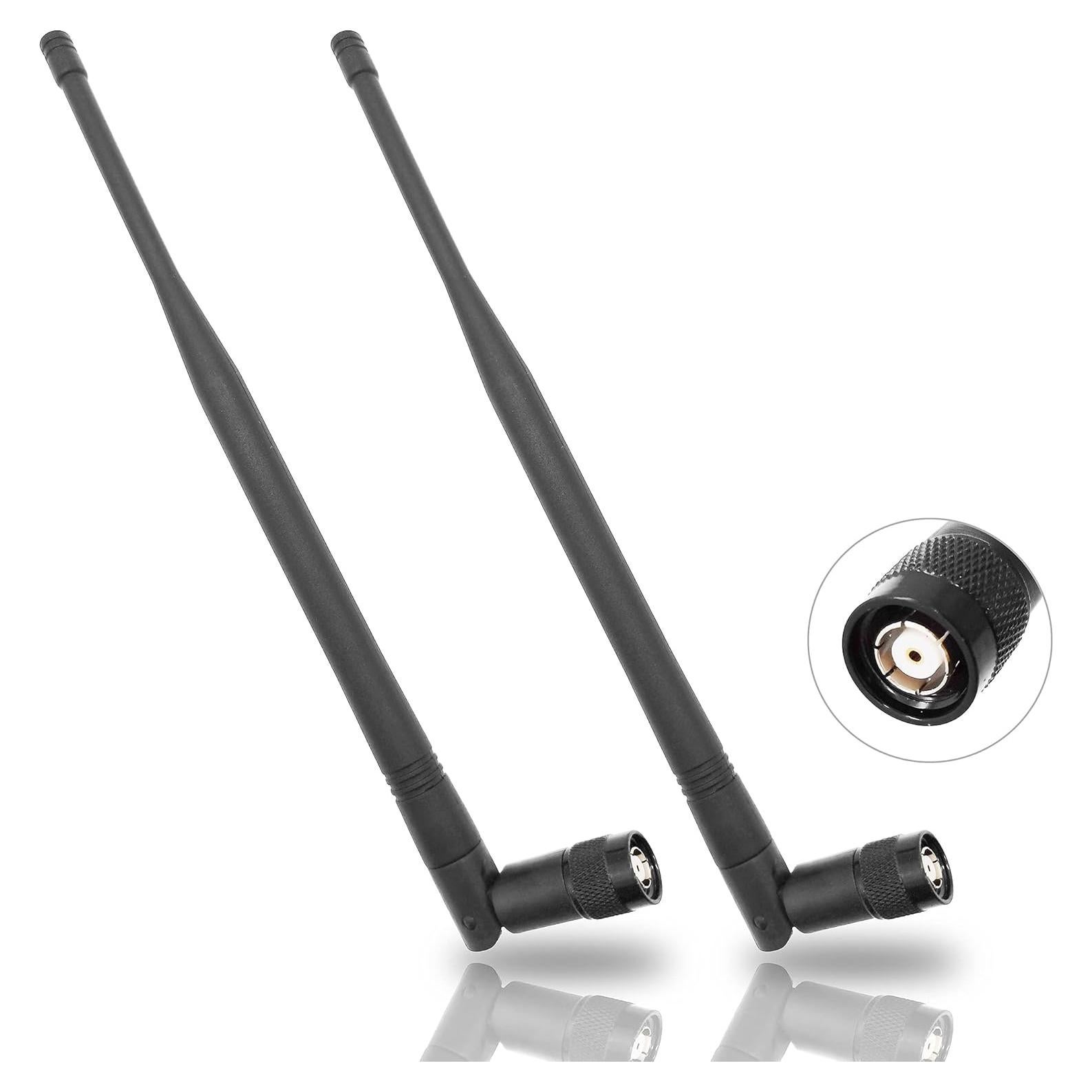 Antena LoRa 915MHz Tenmory 3dBi RP-TNC Macho 2 Pcs