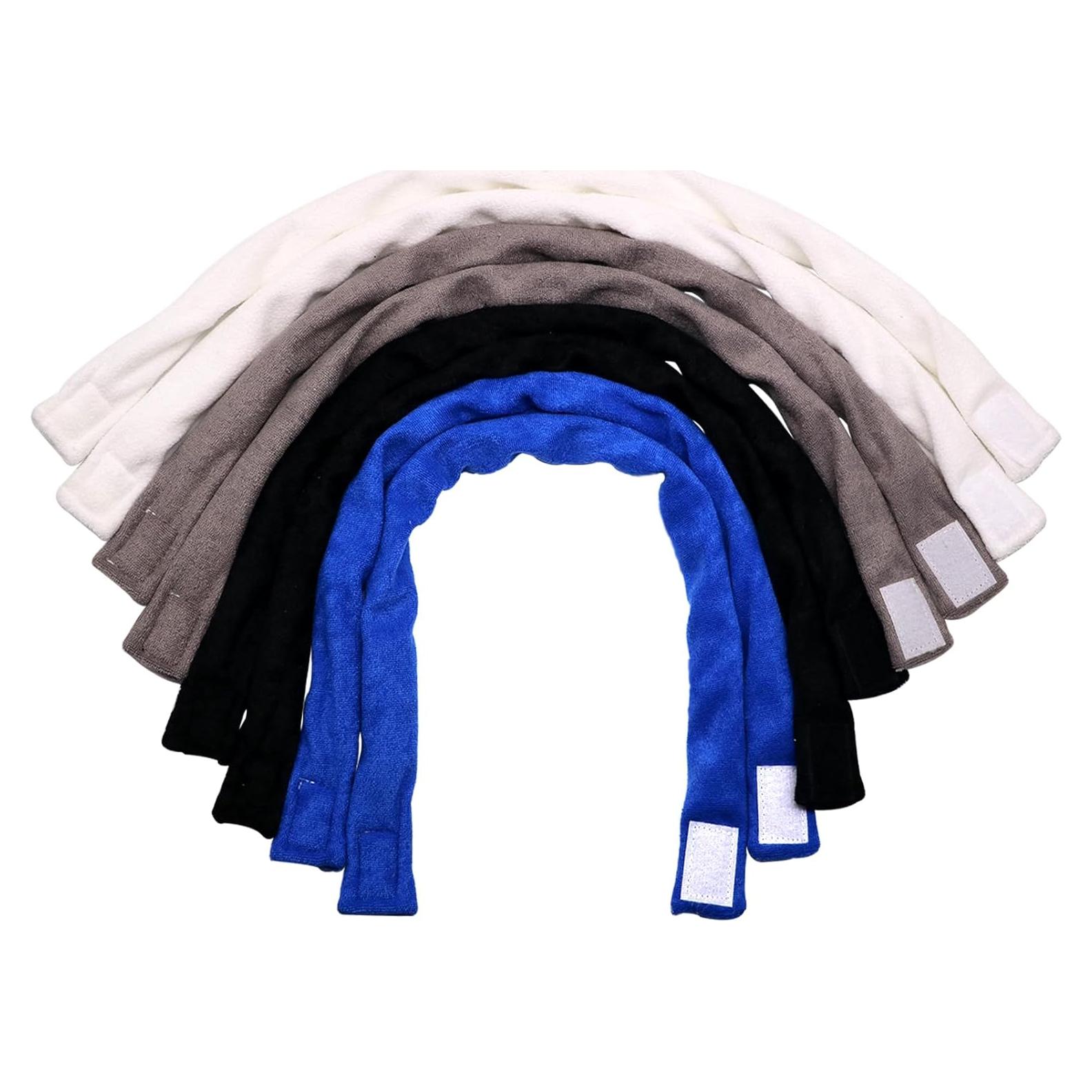 Collares Masticables Sensory 8 Piezas Tela de Toalla para Niños