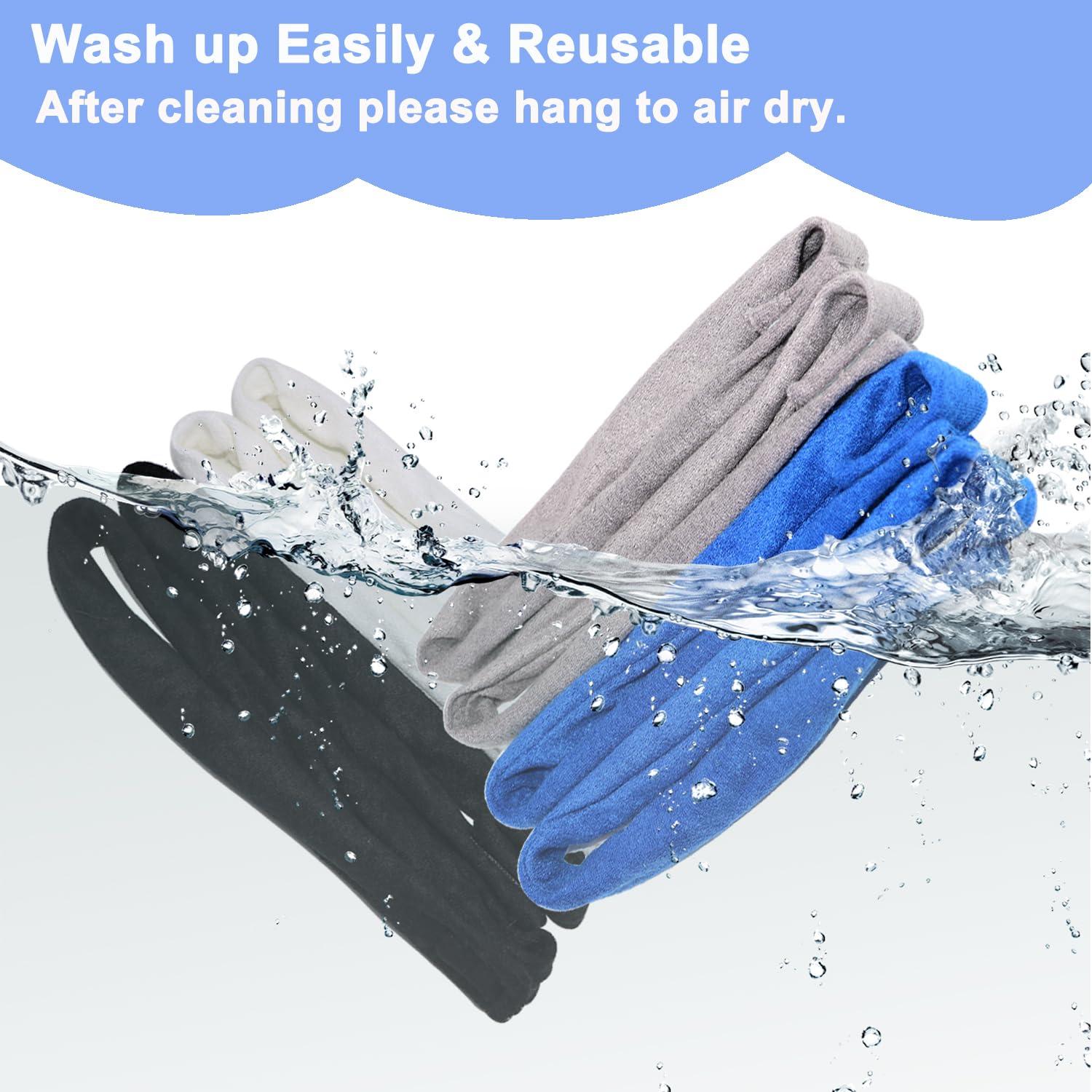 Collares Masticables Sensory 8 Piezas Tela de Toalla para Niños