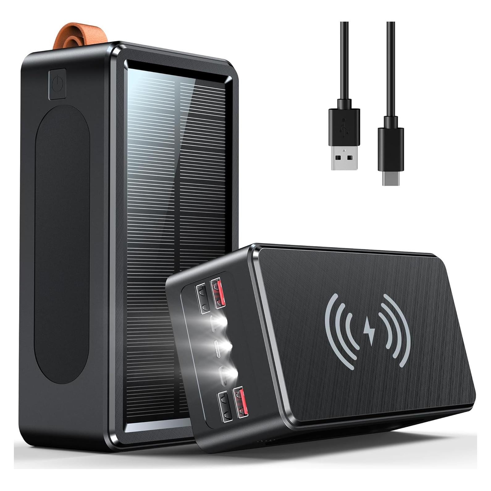 Banco de Energía 90000mAh Feidyns Carga Rápida 35W Solar