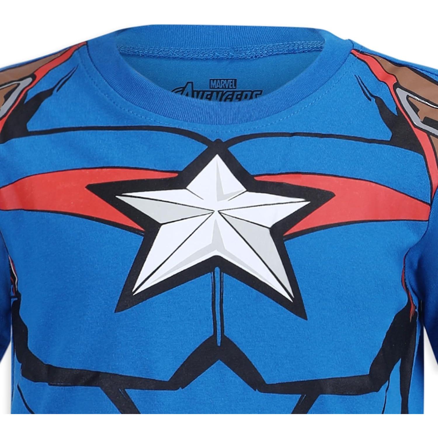 Conjunto camiseta y jogger Marvel Avengers para niños
