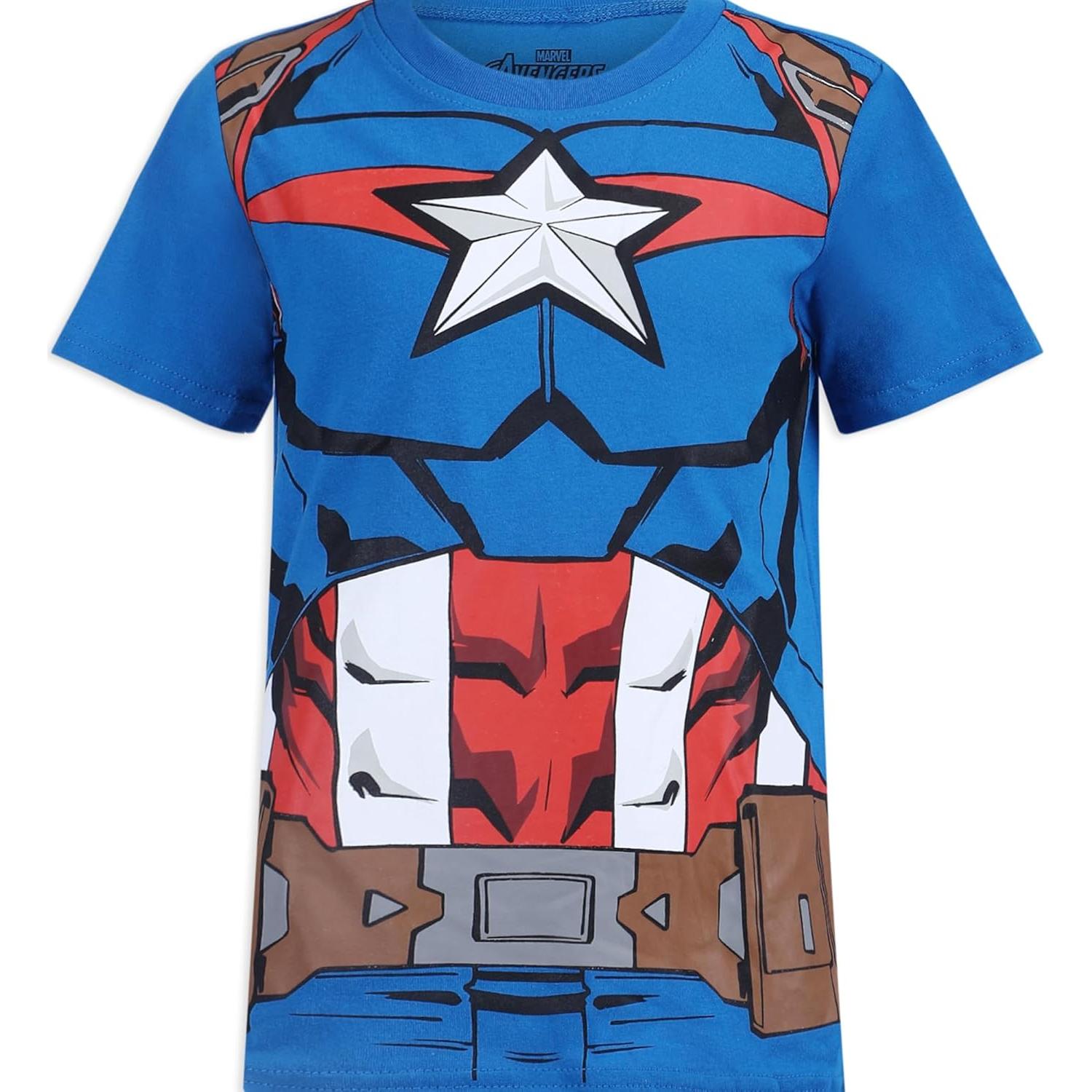 Conjunto camiseta y jogger Marvel Avengers para niños