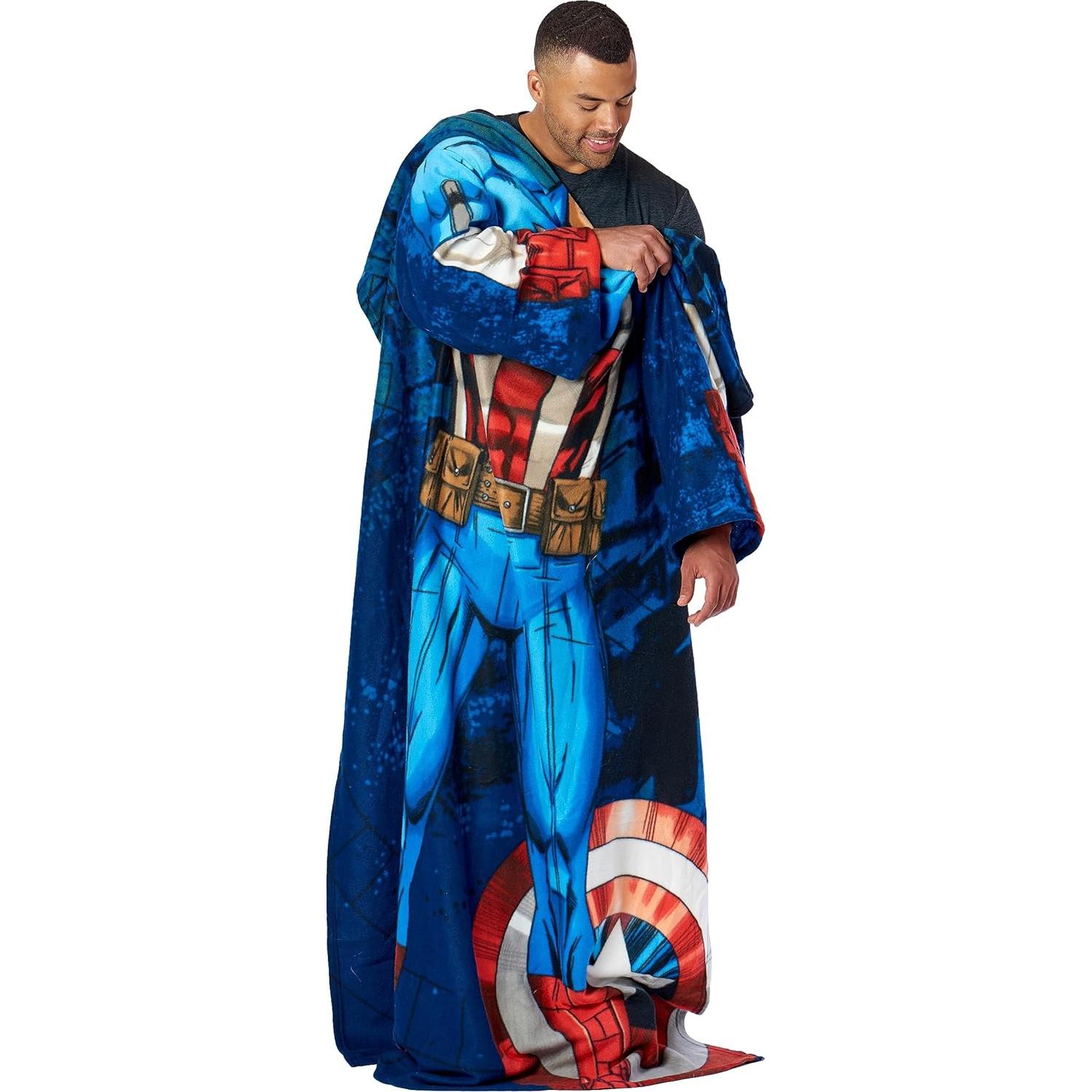 Manta Comfy Northwest Capitán América 121x180 cm