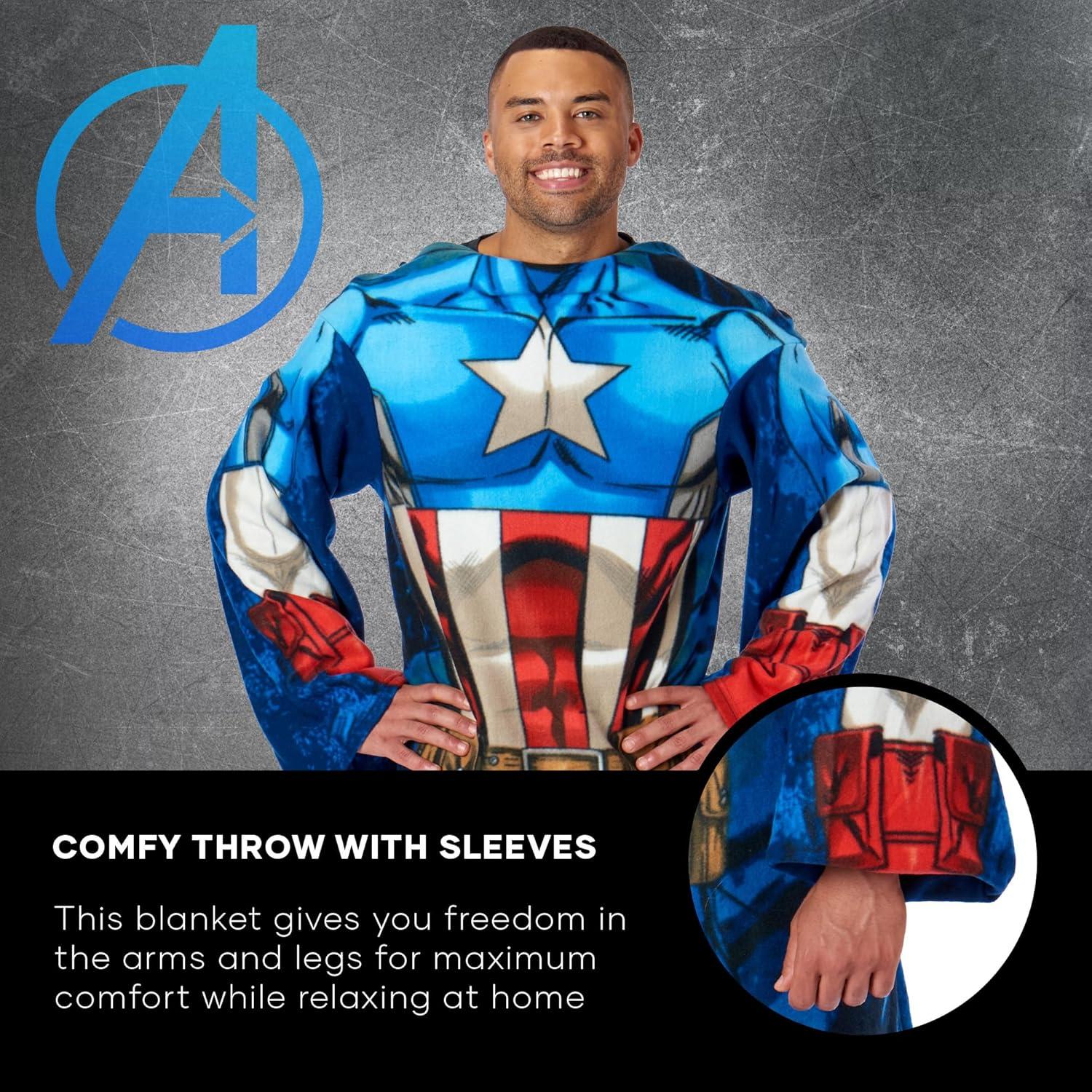 Manta Comfy Northwest Capitán América 121x180 cm