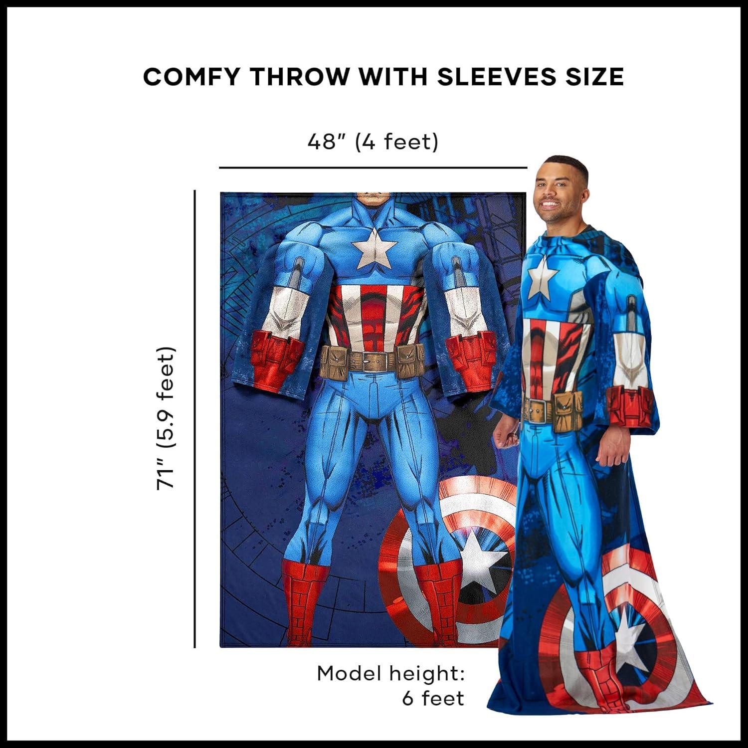 Manta Comfy Northwest Capitán América 121x180 cm