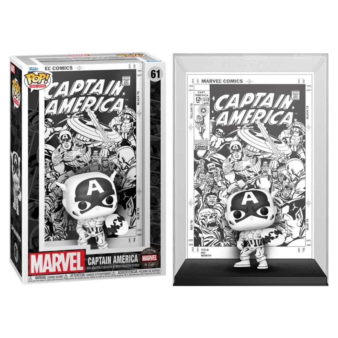 Funko POP Capitán América 85 Aniversario - Figura Vinilo