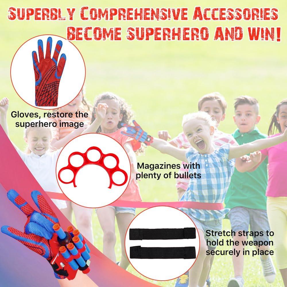 Lanzador de Telaraña Genqiang 2 Juguetes con Guante