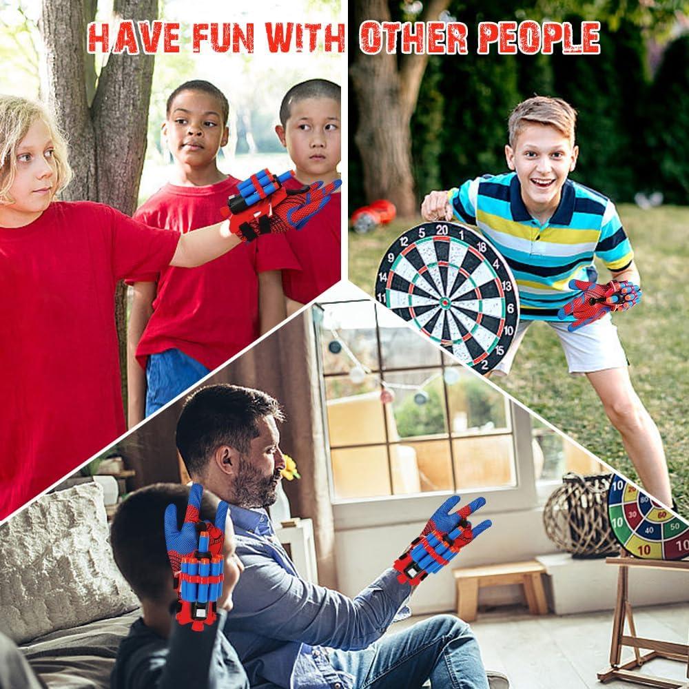 Lanzador de Telaraña Genqiang 2 Juguetes con Guante