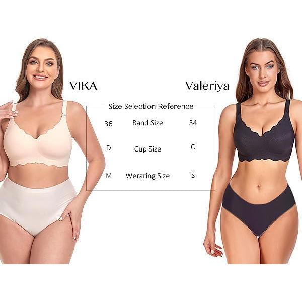 Sostenes de Lactancia Floral Gailife 3 Pack Ajustables Sin Costuras