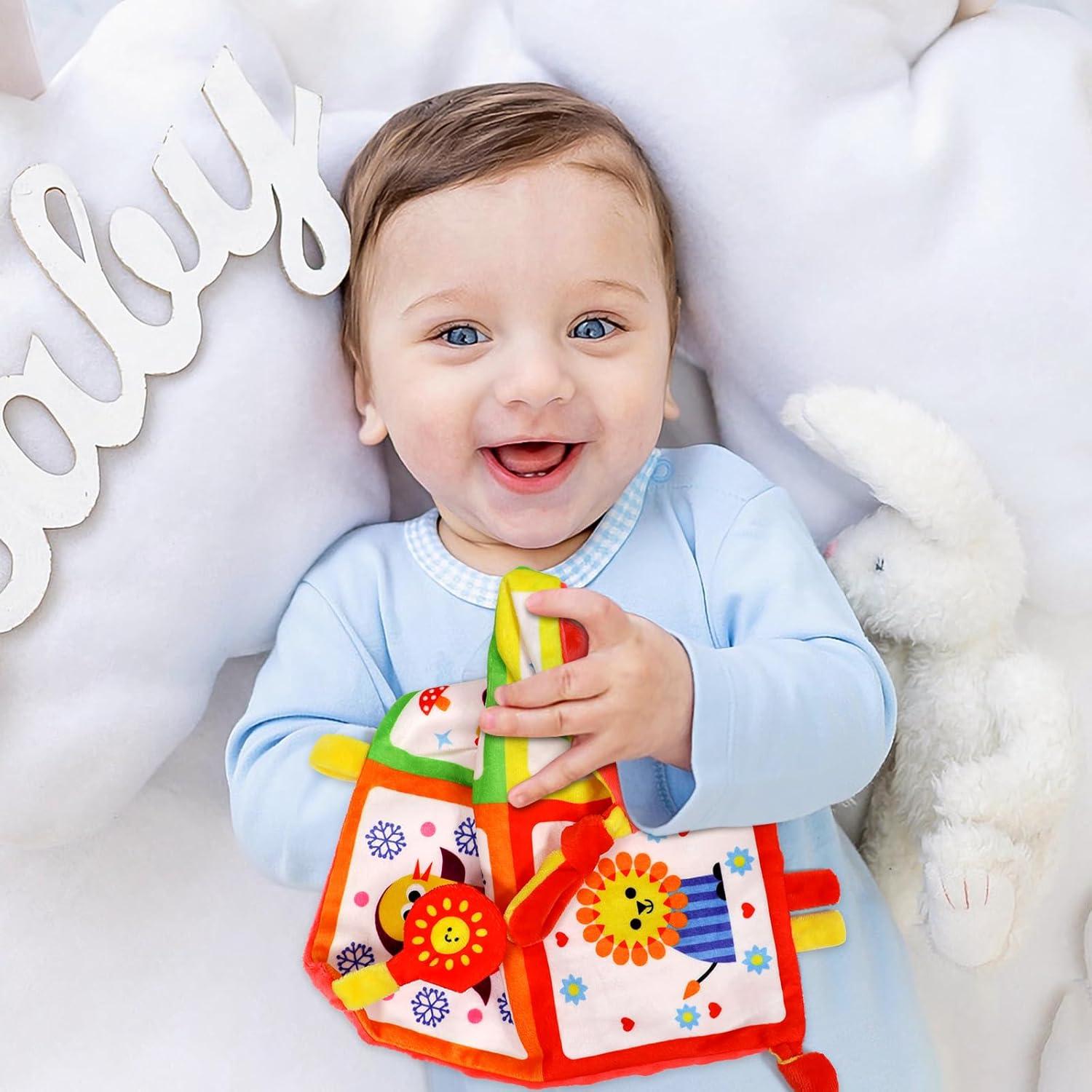 Manta de Seguridad Dr.Rapeti para Bebé 25x25cm Cachemira Animal