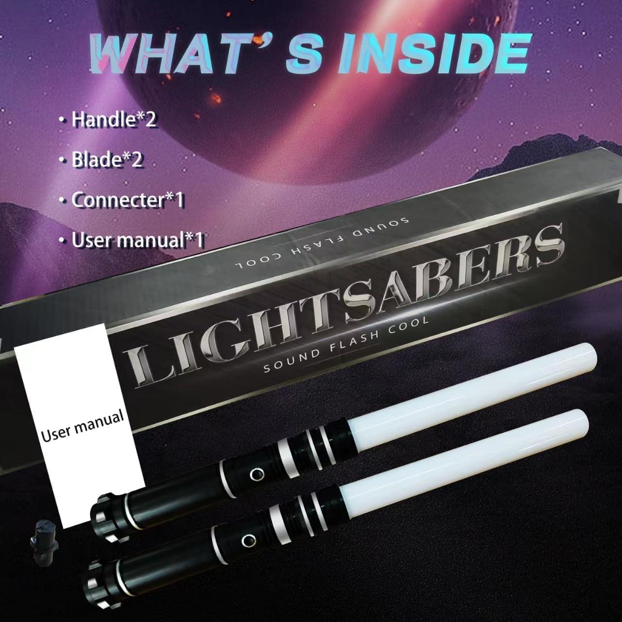 Sables de Luz Expandibles Beyondtrade 2 en 1 RGB 12 Colores