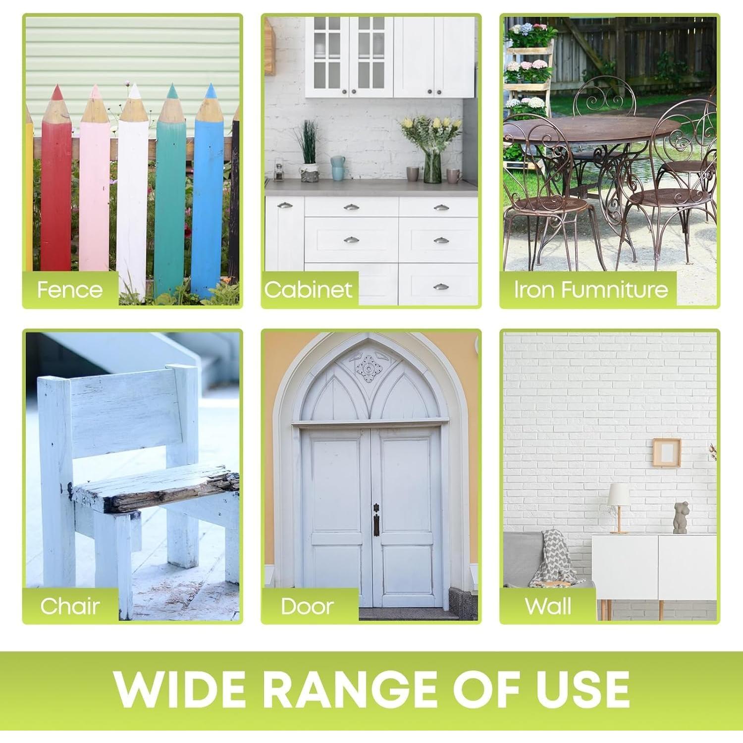 Pistola de Pintura Eléctrica LESONJOY 1000W Verde con 4 Boquillas